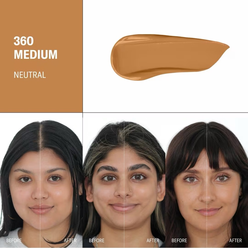 Youthforia 360 Date Night Skin Tint Serum Foundation- medium w/ neutral tones